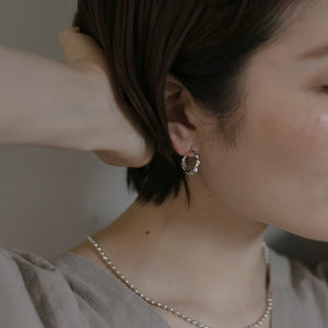 バブルデザイン シルバーピアス Silver925