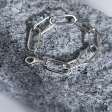 画像をギャラリービューアに読み込む, ワイドチェーン シルバーブレスレット Silver925
