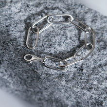 画像をギャラリービューアに読み込む, ワイドチェーン シルバーブレスレット Silver925
