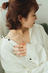 トリプルレイヤー シルバーピアス Silver925
