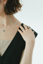 画像をギャラリービューアに読み込む, ヴィンテージハートチェーン シルバーリング Silver925
