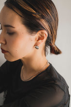 画像をギャラリービューアに読み込む, ダブルレイヤー シルバーピアス Silver925
