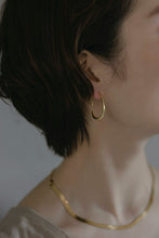 画像をギャラリービューアに読み込む, オーバルワイヤー シルバーピアス Silver925
