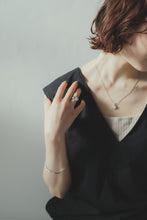 画像をギャラリービューアに読み込む, オーバルストーン シルバーネックレス Silver925
