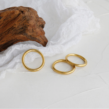 画像をギャラリービューアに読み込む, シンプルゴールド シルバーリング Silver925
