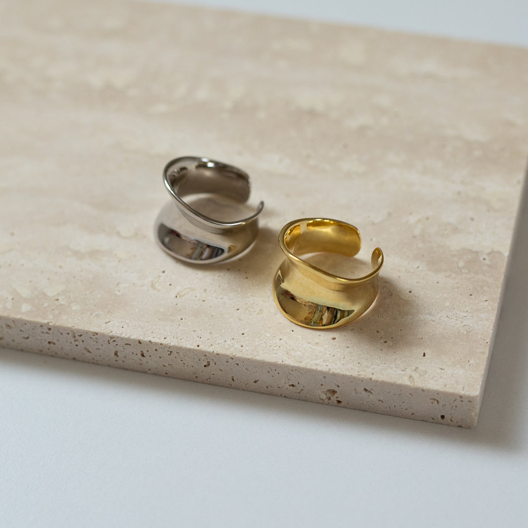 ボリュームプレート シルバーリング Silver925