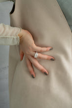 画像をギャラリービューアに読み込む, アコーディオン シルバーリング Silver925
