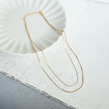 画像をギャラリービューアに読み込む, レイヤーゴールド シルバーネックレス Silver925
