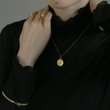 画像をギャラリービューアに読み込む, コインモチーフ シルバーネックレス Silver925
