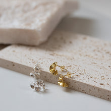 画像をギャラリービューアに読み込む, スモールフリル シルバーピアス Silver925
