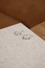 画像をギャラリービューアに読み込む, クロスノット シルバーピアス Silver925
