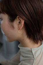 画像をギャラリービューアに読み込む, シンプルリキッドフープ シルバーピアス Silver925
