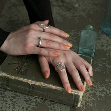 画像をギャラリービューアに読み込む, シンプルビッグ シルバーリング Silver925
