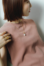 画像をギャラリービューアに読み込む, ボリューム淡水パール シルバーネックレス Silver925
