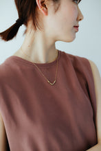 画像をギャラリービューアに読み込む, ドロップコーナー シルバーネックレス Silver925
