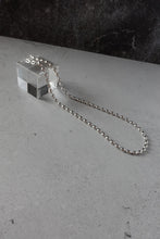 画像をギャラリービューアに読み込む, オーバルボールチェーン シルバーネックレス Silver925

