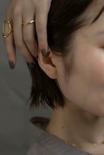 画像をギャラリービューアに読み込む, ミニマルクロス シルバーピアス Silver925
