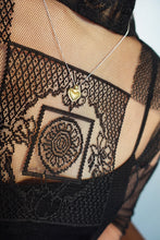 画像をギャラリービューアに読み込む, バイカラーハート シルバーネックス Silver925
