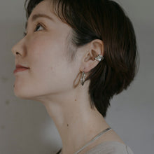 画像をギャラリービューアに読み込む, ロックプレート シルバーイヤーカフ Silver925
