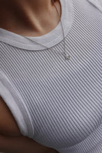 画像をギャラリービューアに読み込む, シンプルイニシャルモチーフ シルバーネックレス Silver925
