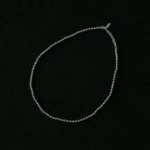 画像をギャラリービューアに読み込む, ボールチェーン シルバーネックレス Silver925
