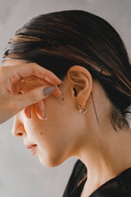 画像をギャラリービューアに読み込む, トリプルカラー シルバーピアス Silver925
