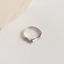 画像をギャラリービューアに読み込む, フラットエッジ シルバーリング Silver925
