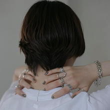 画像をギャラリービューアに読み込む, ワイドオー シルバーリング Silver925
