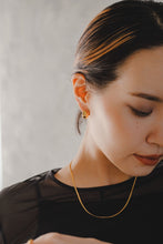 画像をギャラリービューアに読み込む, スリムフラットチェーン シルバーネックレス Silver925
