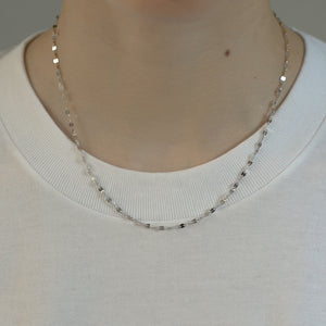 ペタルチェーン シルバーネックレス Silver925
