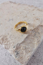 画像をギャラリービューアに読み込む, ネイビーストーン シルバーリング Silver925
