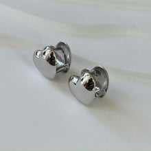 画像をギャラリービューアに読み込む, ハートバインド シルバーピアス Silver925
