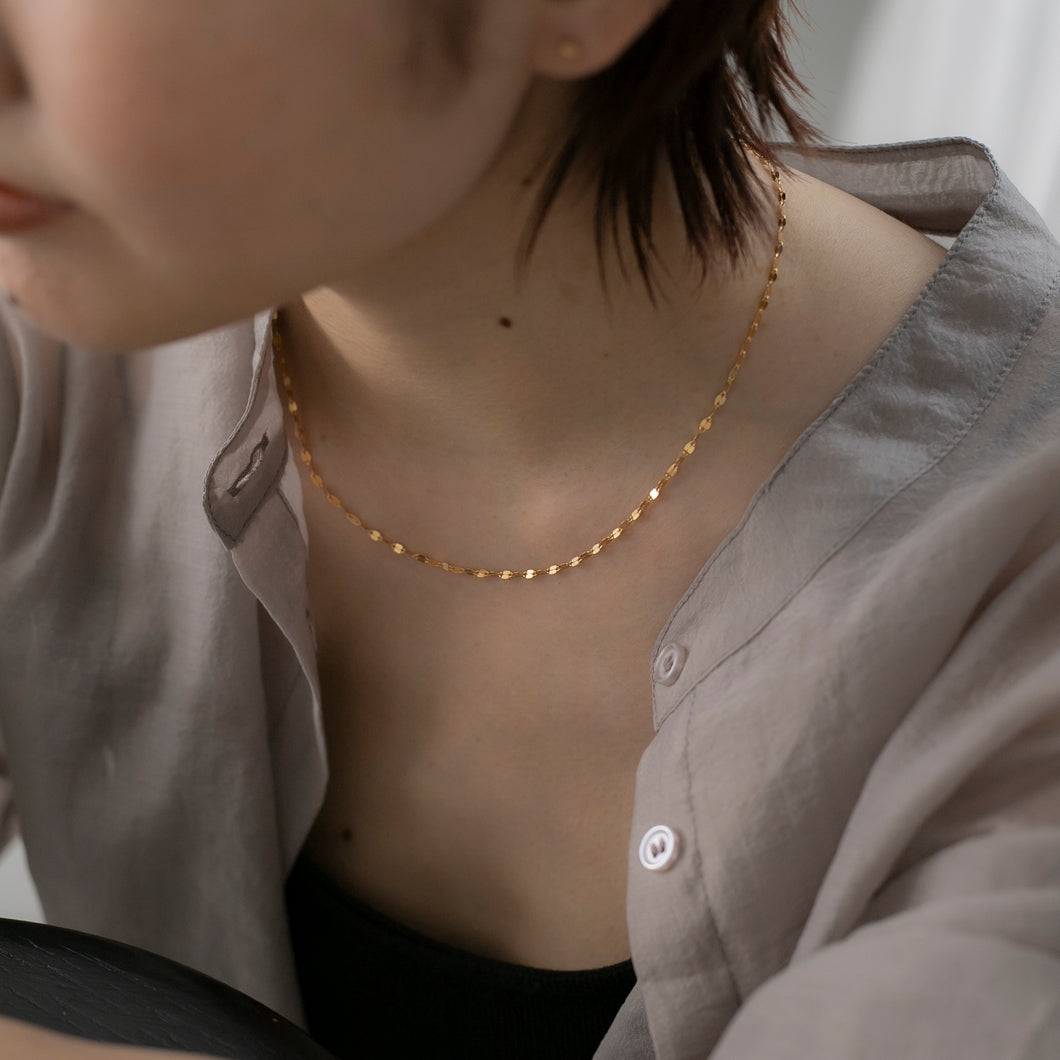 ペタルチェーン シルバーネックレス Silver925