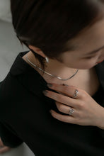 画像をギャラリービューアに読み込む, フラットスネークチェーン シルバーネックレス Silver925
