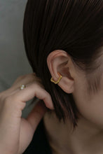画像をギャラリービューアに読み込む, ソフトスクエア シルバーイヤーカフ Silver925
