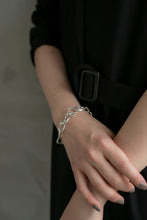 画像をギャラリービューアに読み込む, ハーフチェーン シルバーブレスレット Silver925
