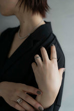 画像をギャラリービューアに読み込む, ハーフヴィンテージ シルバーリング Silver925
