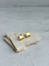 画像をギャラリービューアに読み込む, オーバルプレート シルバーピアス Silver925
