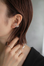 画像をギャラリービューアに読み込む, ダブルスライド シルバーイヤーカフ Silver925
