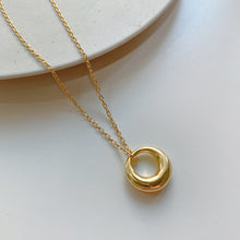 画像をギャラリービューアに読み込む, サークルモチーフ シルバーネックレス Silver925
