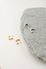 画像をギャラリービューアに読み込む, ソフトスクエア シルバーピアス Silver925
