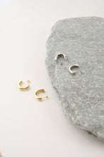 画像をギャラリービューアに読み込む, ソフトスクエア シルバーピアス Silver925
