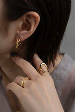 画像をギャラリービューアに読み込む, クロスノット シルバーピアス Silver925
