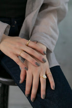 画像をギャラリービューアに読み込む, フラットエッジ シルバーリング Silver925
