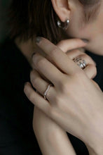 画像をギャラリービューアに読み込む, フラットエッジ シルバーリング Silver925

