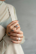 画像をギャラリービューアに読み込む, アコーディオン シルバーリング Silver925
