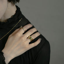 画像をギャラリービューアに読み込む, バイカラーパール シルバーリング Silver925
