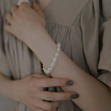 画像をギャラリービューアに読み込む, ボリューム淡水パール シルバーブレスレット Silver925
