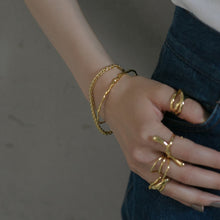 画像をギャラリービューアに読み込む, リキッドライン シルバーバングル Silver925
