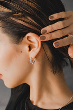 画像をギャラリービューアに読み込む, パールツイスト シルバーピアス Silver925
